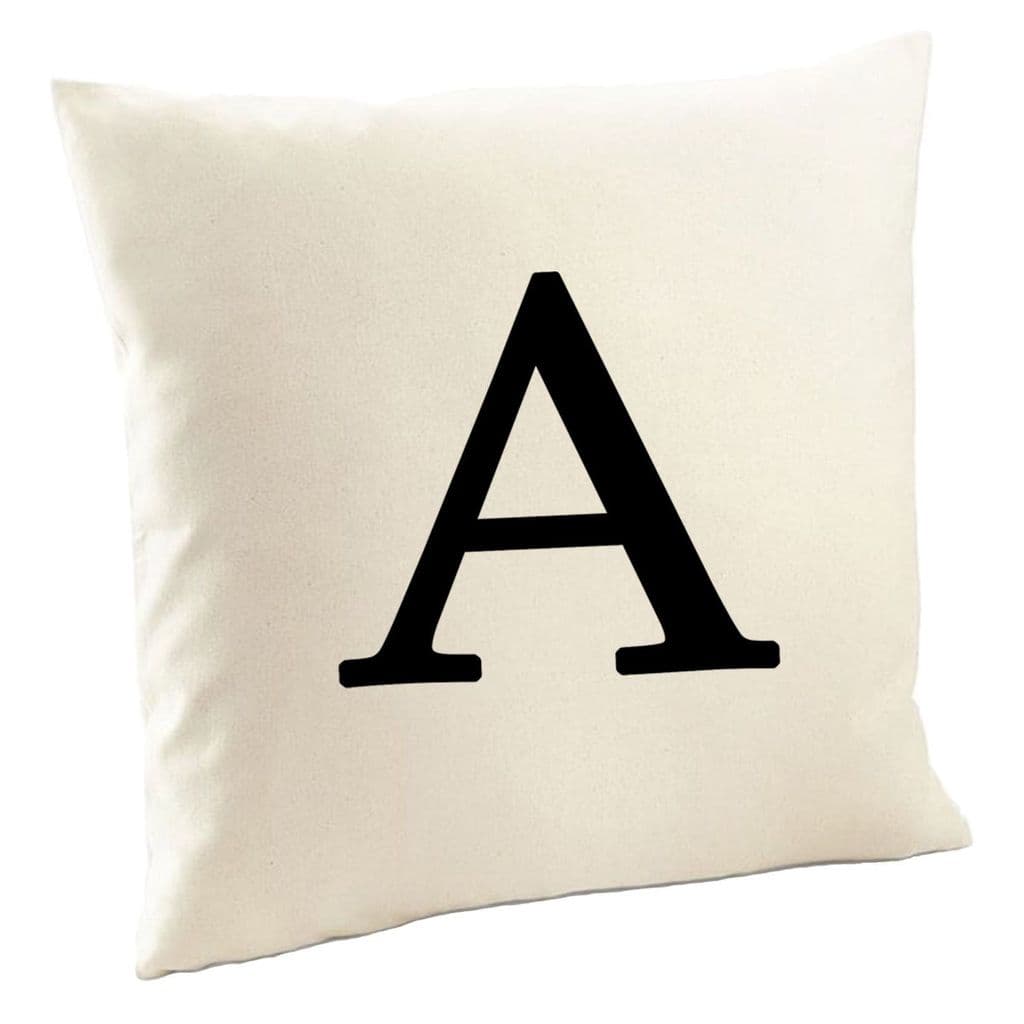 cushion covers with initials